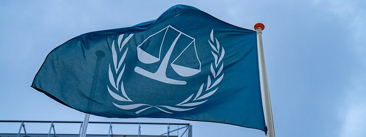 Flagge des Internationalen Strafgerichtshofs